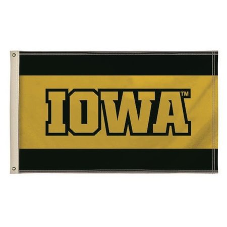 SHOWDOWN DISPLAYS Showdown Displays 810003IOWA-004 3 x 5 ft. Iowa Hawkeyes NCAA Flag - No.004 810003IOWA-004